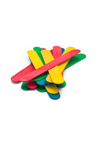 Bu-Bu Eğlenceli Çubuklar Renkli 40'Lı Uzun Hs0014