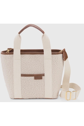 Housebags Kadın Çift Saplı Kanvas Tote Bag 246 001