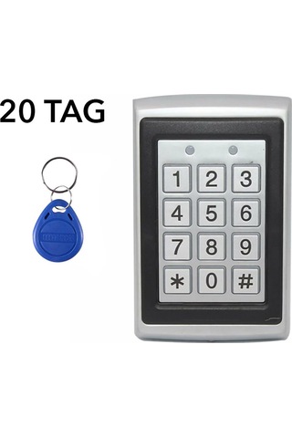 Su Geçirmez  Koruyucu Kapak Metal Rfid Elektronik Şifreli Kartlı