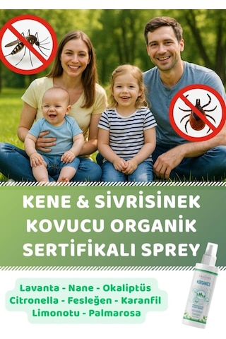 2'li The Prouvée Organics Doğal Ve Organik Sivrisinek Kovucu Sprey 0+ Ay 100 Ml