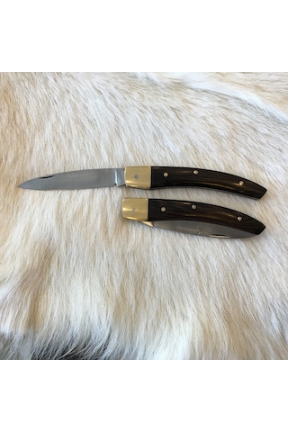 el yapımı ahşap çakı Kahverengi