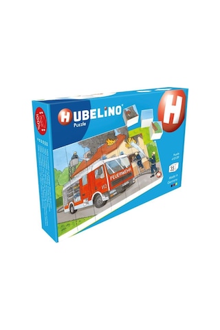 Hubelino 35 Parça Puzzle İtfaiye Operasyonu 410139