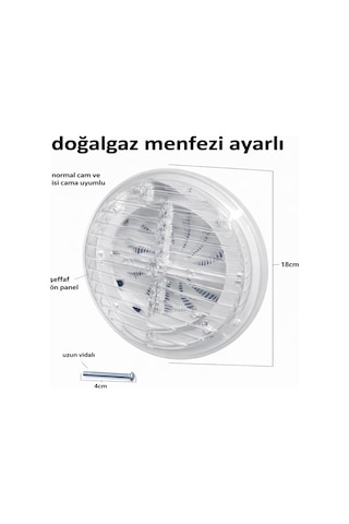 Doğalgaz Menfezi Ayarlı