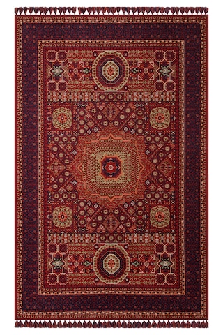 Buharı Bhr 10 Multy Afgan Desenli Hav Toz Vermez İnce Halı