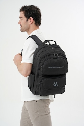 Unıted Colors Of Benetton Unisex Sırt Çantası 20940 Siyah