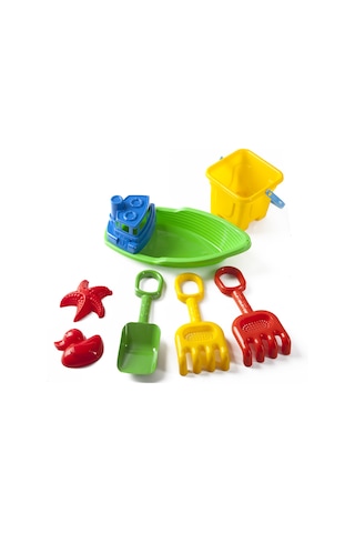 Erdem Toys Balıkçı Teknesi Plaj Seti Kovalı
