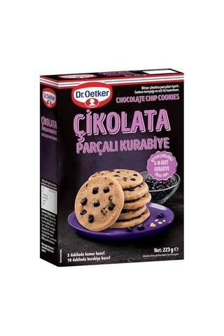 Dr. Oetker Çikolata Parçalı Kurabiye Çok Renkli