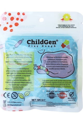 ChildGen 125gr Kartuş Oyun Hamuru - Mavi
