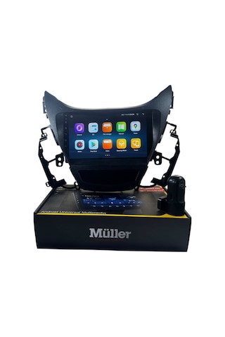 Hyundai Elentra 2012-2014 Müller 4-64 Profesyonel Oem Multimedya 9"