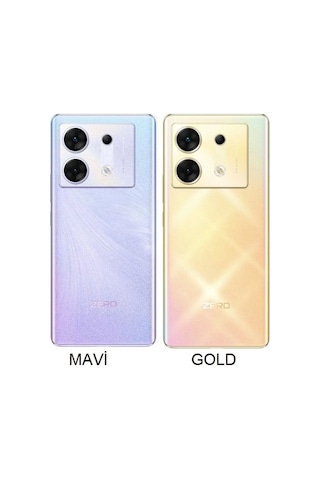 İnfinix Zero 30 5g X6731 Arka Kapak Pil Kapağı Mavi