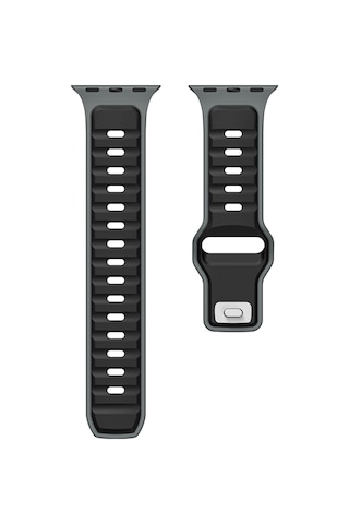 Redmi Watch 5 Active Zore Krd-135 22mm Silikon Kordon Strap Kayış - Açık Mavi-gri