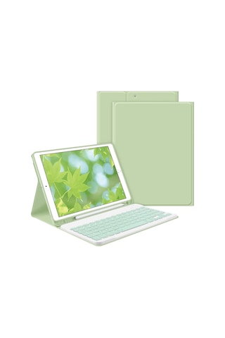 Samsung Galaxy Uyumlu Tab S9 Fe Plus/s10 Plus/s9 Plus Kılıf Kablosuz Klavyeli Case Mobax Türkçe X610-16-810-18 X820 Kılıf