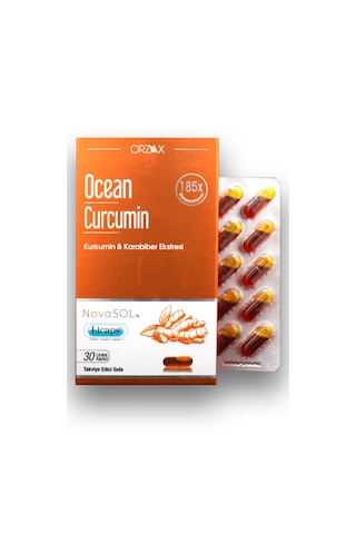 Curcumin Kurkumin Karabiber Eki 30 Kapsül