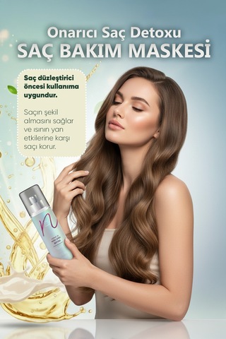 Onarıcı Saç Detoxu Ve Durulanmayan Saç Bakım Maskesi - 561716208