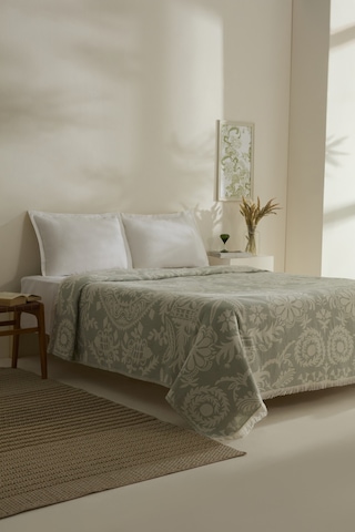 Karaca Home Avery Müslin Çift Kişilik Tek Pike Mint