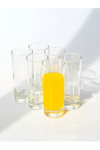 Lumınarc 6 Parça Cam Meyve Suyu Ve Viski Bardağı Seti Hediye 214924550 Beyaz