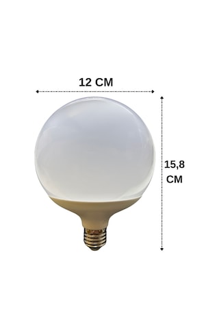 Osaka 20w 120w 3000k Sarı Işık E27 Duylu Kalın Duy Glop Led Ampul