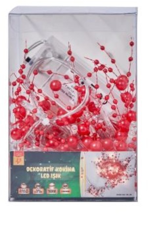 Kl-05 Dekoratif Kokina Led Işık Kırmzı