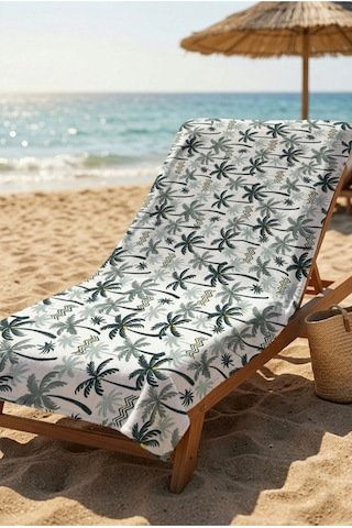 Tropical Breeze Yeşil Plaj Havlusu 70 X 150 Cm Yeşil