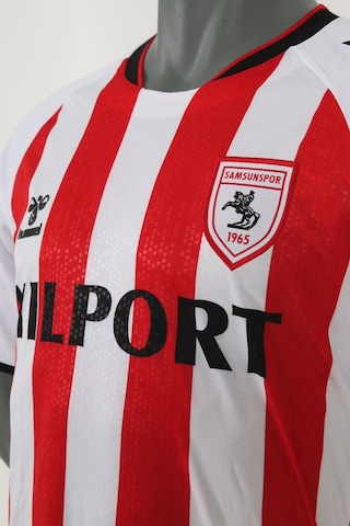 23/24 Samsunspor Hummel Efsane Çubuklu Forma Kırmızı - Beyaz