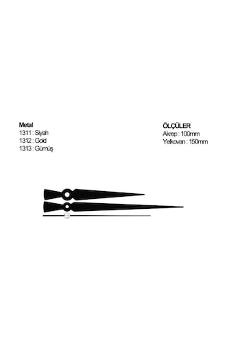 Aypaş Akar Sessiz Saat Mekanizması Motoru (Set) - Metal Gösterge (473134136) Diğer