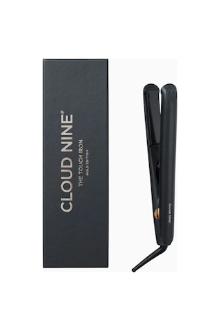 Cloud Nine Touch Iron, Sericite Plakalı Dokunmatik Teknolojili Saç Düzleştirici Siyah