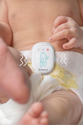 Sense-u Akıllı Bebek Telsizi Karın Hareketi, Uyku Pozisyonu Ve Sıcaklık Takibi