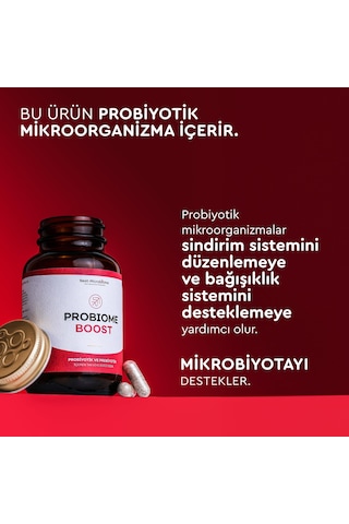 Probiome-boost Takviye Edici Gıda 60 Kapsül
