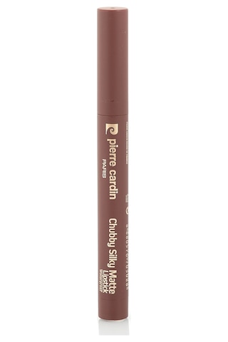 Pierre Cardin Chubby Silky Matte Lipstick Waterproof-ruj-coffee-606