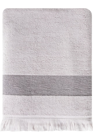 Mudo Home Borla Gri Banyo Havlusu 90x150