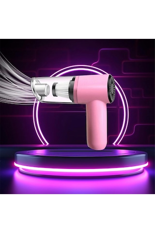 Crackedice Elektrikli Süpürge Taşınabilir Araba Süpürgesi El Süpürgesi Kablosuz