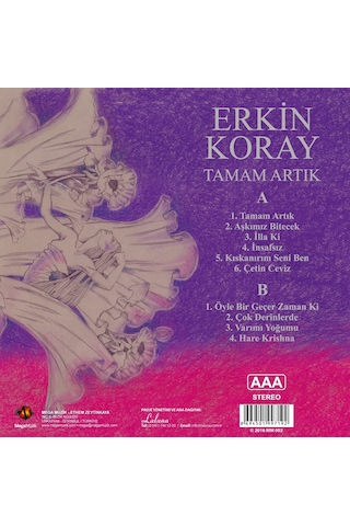 Erkin Koray Tamam Artık - Gri Plak