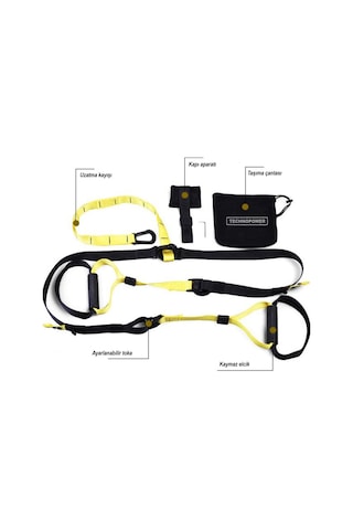 Suspension Tranier Trx Ithal - Asılma Egzersiz Seti