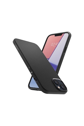 Spigen Apple Uyumlu iPhone 14 Plus İle Kılıf Liquid Air Matte Black