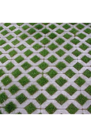 Dekoratif Plastik Çimtaşı Kalıbı Klasik Çim Taşı (5 Adet)