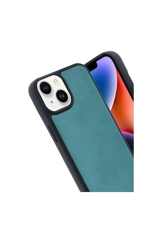 Apple İphone 15 Kılıf Aras Deri Kapak