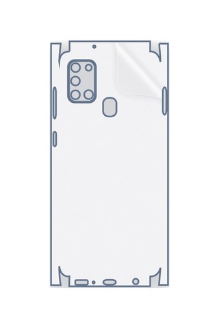 Samsung Galaxy M21s Uyumlu Fullbody Arka Kaplama Hidrojel Koruyucu Film 00623175