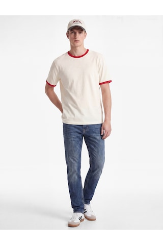 Koton Normal Bel Pamuklu Slim Fit Jean Pantolon - Brad Jean Orta İndigo 6sam40003nd