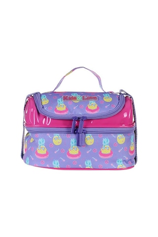Kaukko Kids Love Ananas Rugan Hologram Beslenme Çantası L7069
