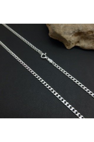 925 Ayar Gümüş Gurmet Model Zincir Kolye (524041106)