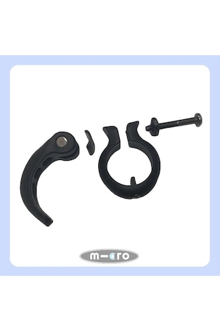 Micro Scooter Quick Acting Plastic Maxi Black