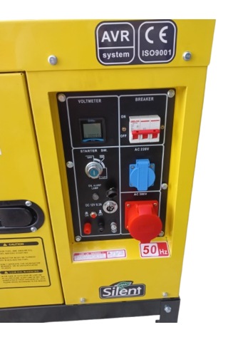 Armak PDA10000TEK 9.4 KVA Dizel Trifaze Kabinli Portatif Jeneratör