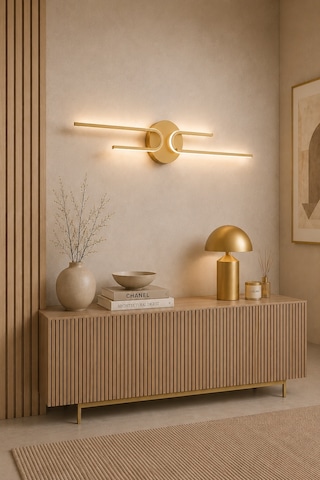 Mino Modern Led Duvar Apliği Günışığı Eskitme