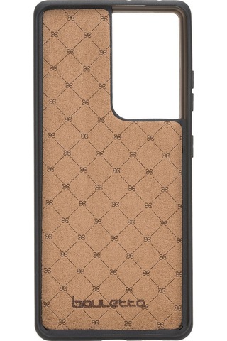 Bouletta Samsung Galaxy S21 Ultra Uyumlu Deri Arka Kapak RST1