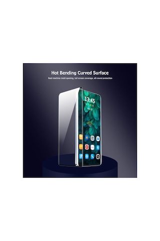 Infinix Hot 60 Pro+ Plus Edge Kavisli Tam Kaplayan Ekran Koruyucu Temperli Kırılmaz Cam