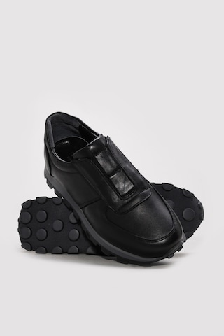 Fast Step Hakiki Deri Erkek Casual Ayakkabı 154ga708-1 Siyah