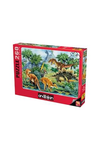 Anatolian 260 Parça xl Puzzle - Dinozorlar Vadisi I 3285