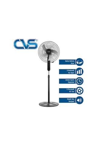 Cvs Dn 91032 Uzaktan Kumandalı 18'' 110 Watt Ayaklı Vantilatör