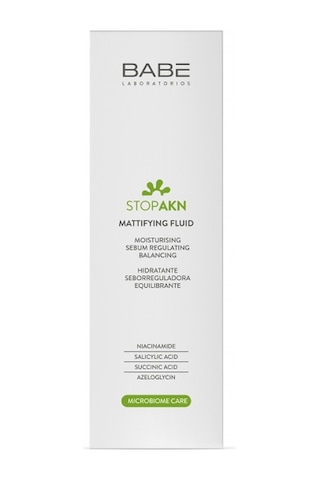 Babe Stop Akn Mattifying Fluid 50ml - Matlaştırıcı Etkili Nemlendirici Krem