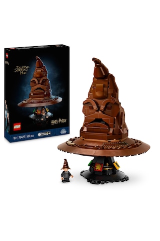 LEGO® Harry Potter™ Konuşan Seçmen Şapka 76429 Yetişkinler için Koleksiyonluk ve Sergilenebilir Model Yapım Seti - 561 Parça